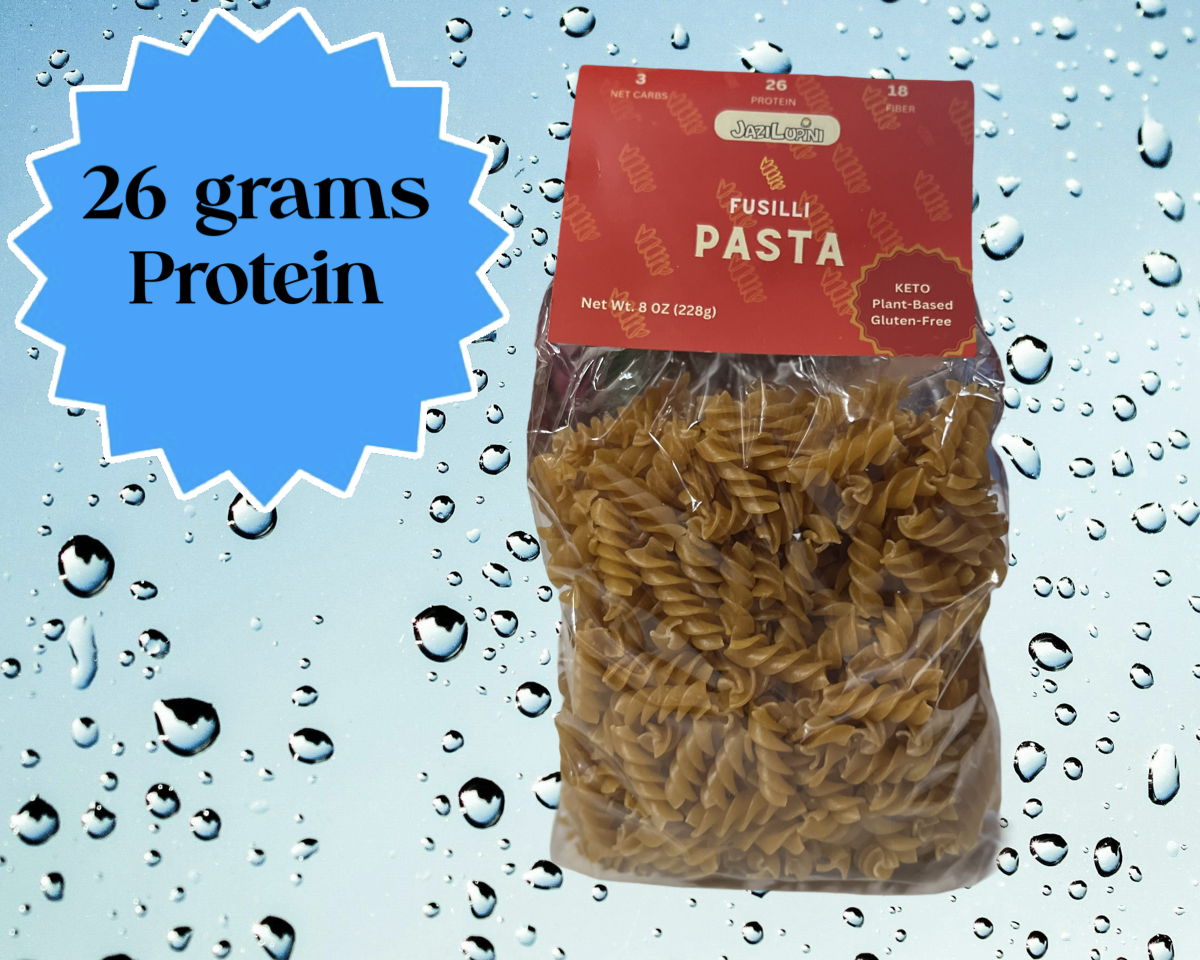 JaziLupini High-Protein, Keto-friendly Pasta (8oz or 3lb bulk)
