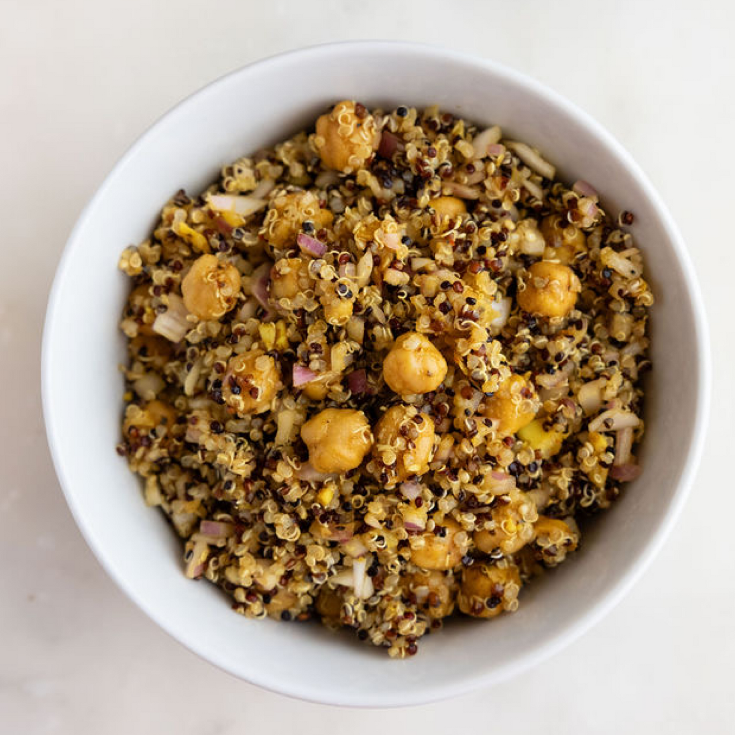 Spicy Chickpeas and Quinoa