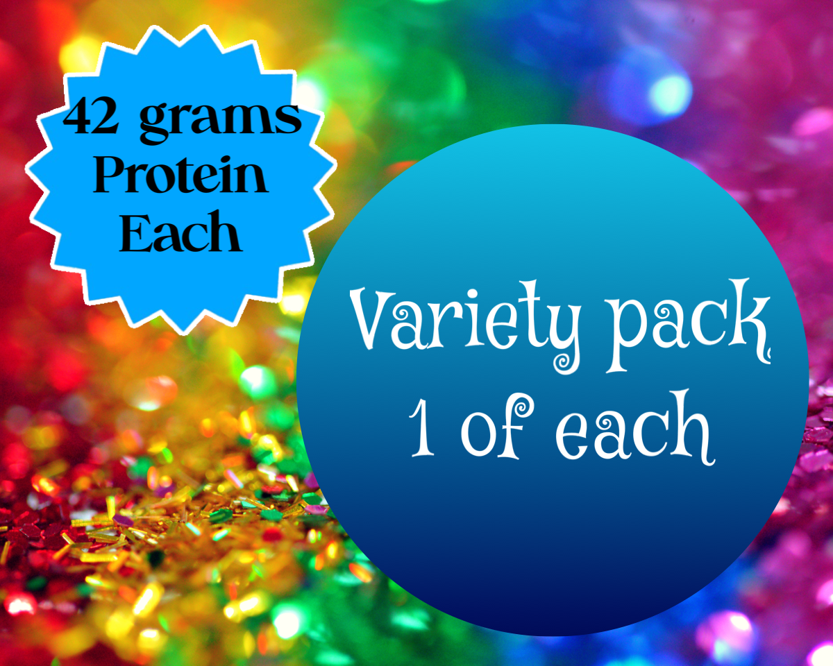 Variety! Choose # of servings in the dropdown!