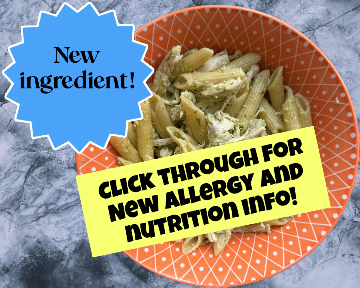 Pesto Pasta Chicken Salad (with Lupini Pasta)
