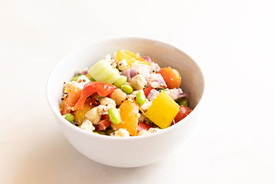 Mediterranean Edamame Salad
