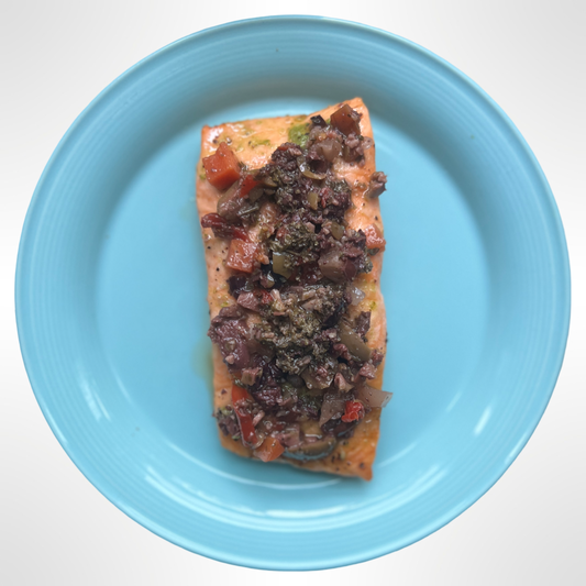 Salmon: Muffuletta